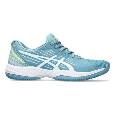 Sneakers Asics Solution Swift FF Grigio Grigio Blu Bianco Donna