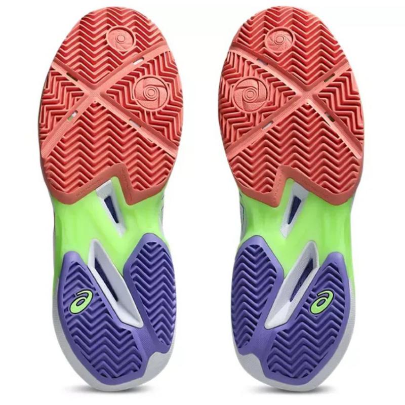 Asics Sonicsmash FF Baskets Blanches Rose Femmes