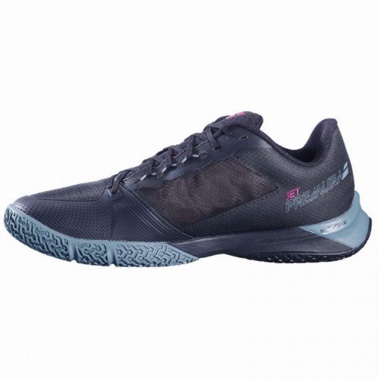 Chaussures Babolat Jet Premura 2 Noir Bleu Atlantique