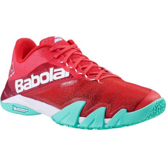 Babolat Juan Lebron Jet Premura 2 Rosso Verde Scarpe da ginnastica