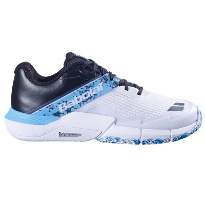 Zapatillas Babolat Movea 2 Blanco Azul Cian