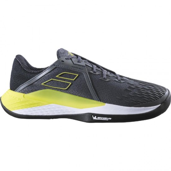 Babolat Propulse Fury 3 Sneakers Clay Grigio Scuro