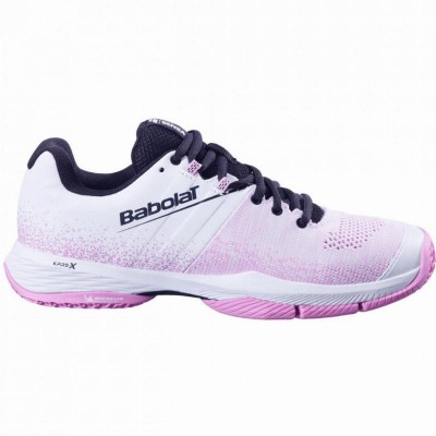 Zapatillas Babolat Sensa Blanco Lila Mujer