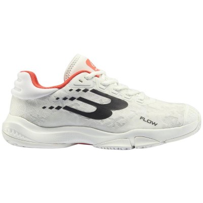 Bullpadel Flow 24I Bianco Arancione Sneakers Donna