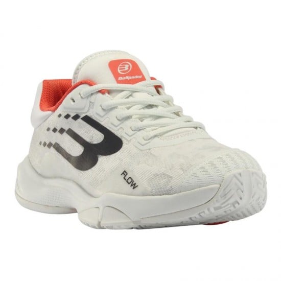 Zapatillas Bullpadel Flow 24I Blanco Naranja