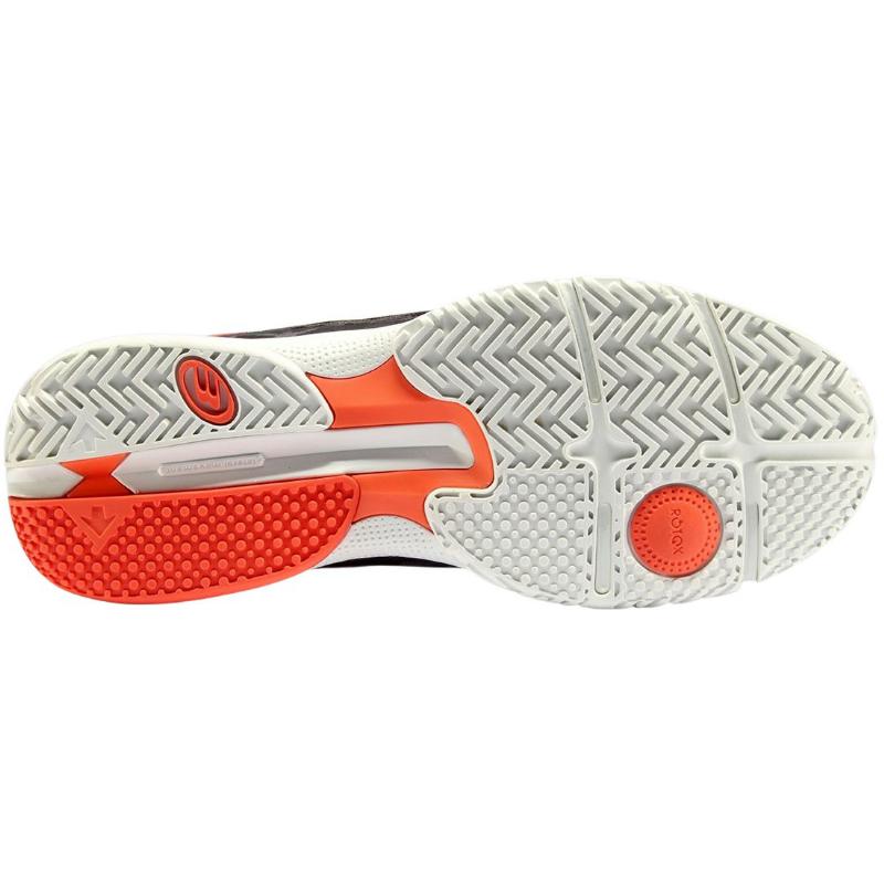 T?nis Bullpadel Flow 24I Cinza Laranja Feminino