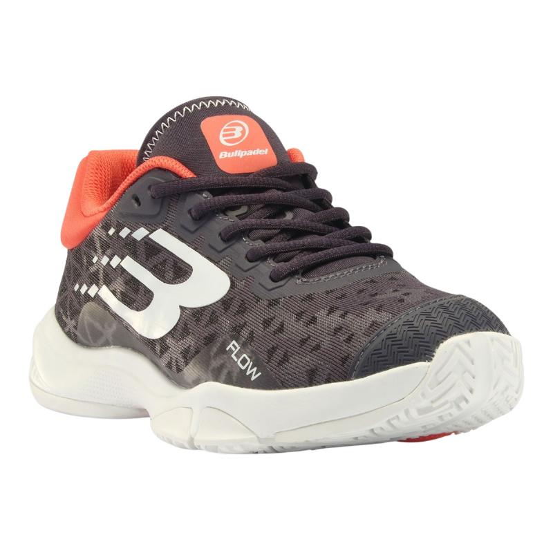 T?nis Bullpadel Flow 24I Cinza Laranja Feminino