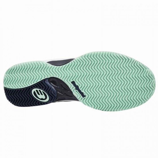 Tenis Bullpadel Indiga 25V Turquesa Feminino