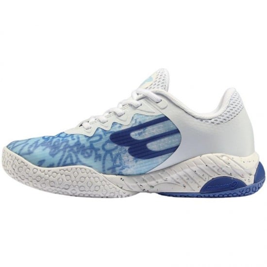 Zapatillas Bullpadel Ionic 24I Blanco Azul Celeste Mujer