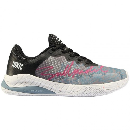 Tenis Bullpadel Ionic 24I Preto Cinza Claro Feminino