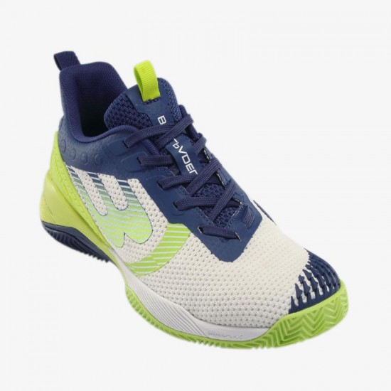 Zapatillas Bullpadel Juan Tello Vertex Grip 22I Blanco Verde