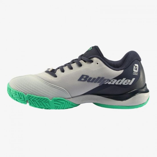 Scarpe Bullpadel Paquito Navarro Hack Hybrid Fly 23I Grigio Chiaro