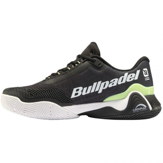 Bullpadel Paquito Navarro Hack Vibram 24I Black Green Sneakers