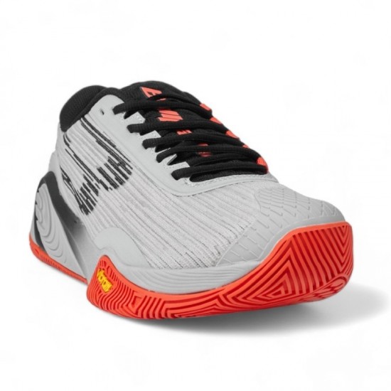 Bullpadel Paquito Navarro Hack Vibram 25V Scarpe da ginnastica grigio chiaro