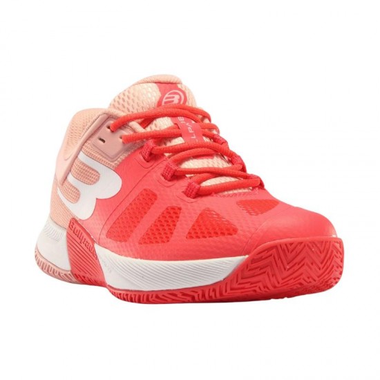 Sapatos femininos Bullpadel Performance Comfort 24I Rosa