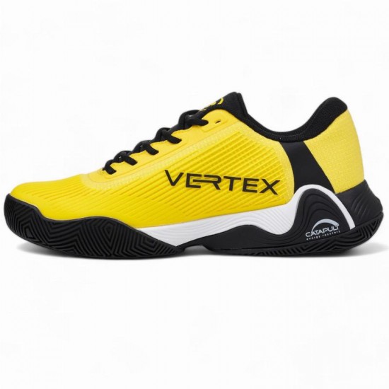 Tenis Bullpadel Vertex Vibram 25V Amarelo