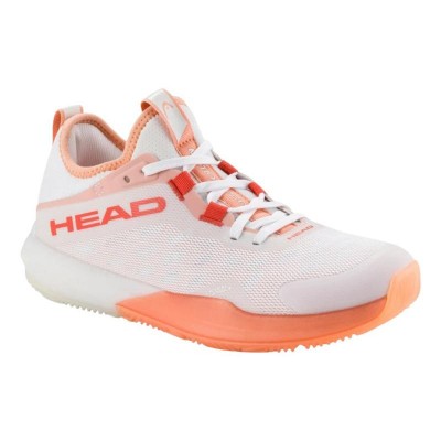 Tenis Head Motion Pro White Coral para Mulheres