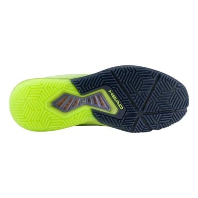 Tenis Head Motion Pro Lime Azul Marinho