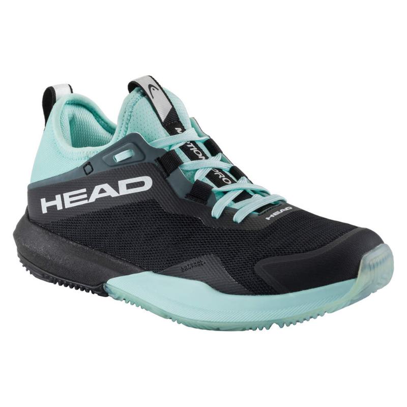 Sapatos femininos Head Motion Pro Padel Black Aqua