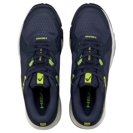 Head Motion Team Padel Blu Navy Lime Sneakers