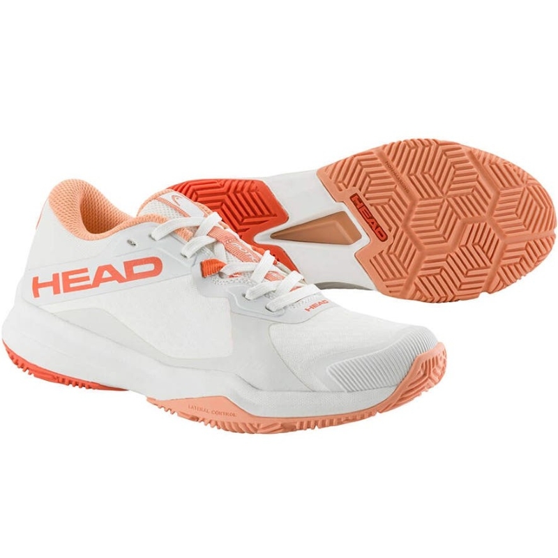 T?nis Head Motion Team Padel White Coral para Mulheres