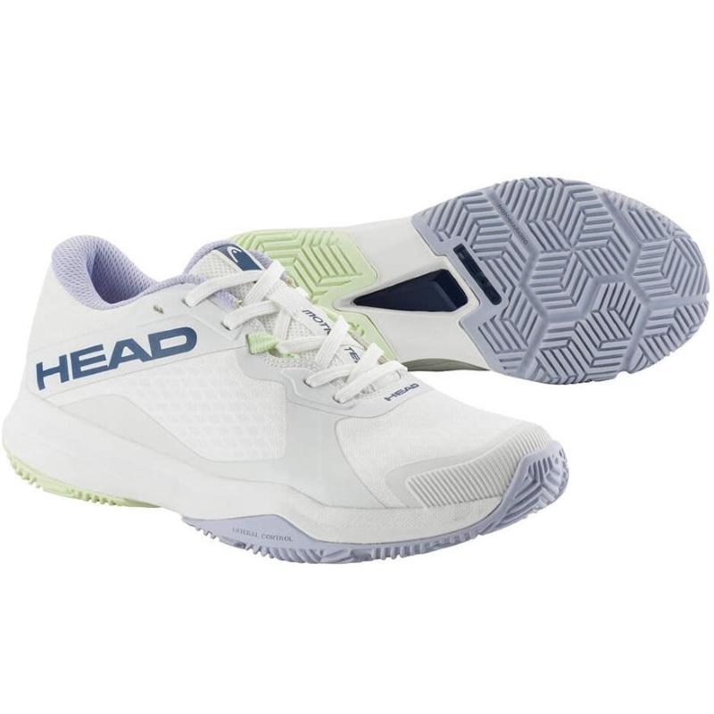 Zapatillas Head Motion Team Padel Blanco Lavanda Mujer