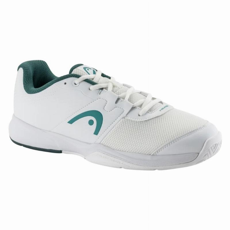 Head Revolt Court White Pine Green Sneakers