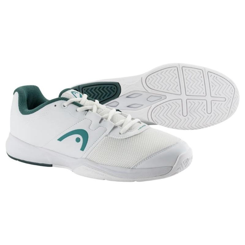 Head Revolt Court White Pine Green Sneakers
