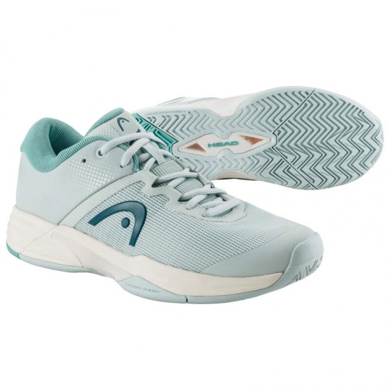 Zapatillas Head Revolt Evo 2.0 Aqua Teal Mujer