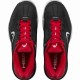 Head Revolt Pro 4.5 Nero Rosso Scarpe - TERRA BATTUTA