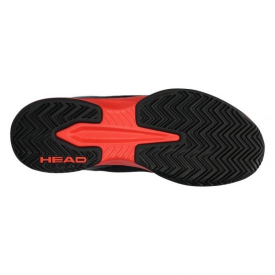 Tenis Head Sprint Court Padel Preto Vermelho