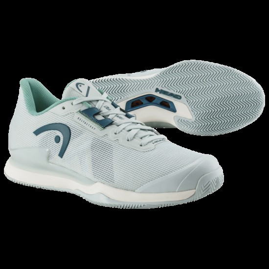 Head Sprint Pro 3.5 Clay Aqua Teal Sapatos Femininos