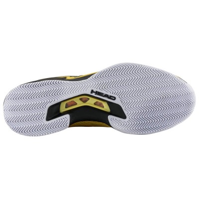 Head Sprint Pro 3.5 Clay Banana Black Shoes