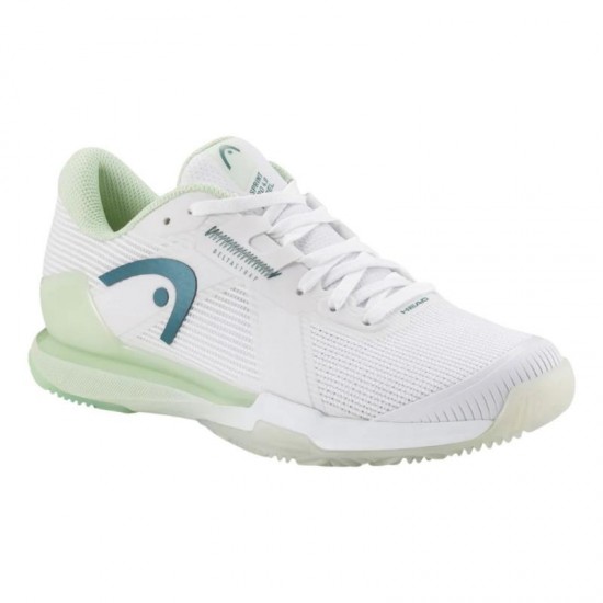 Zapatillas Head Sprint Pro 4.0 Blanco Verde Mujer