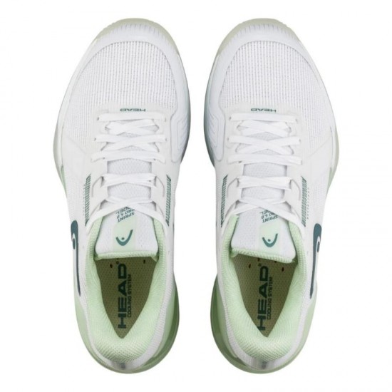 Tenis Head Sprint Pro 4.0 Branco Verde Feminino