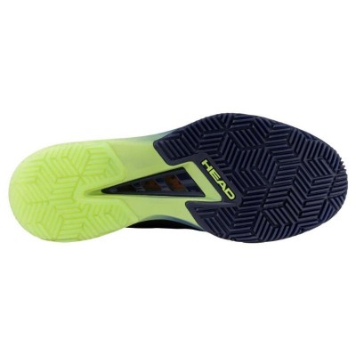 Head Sprint Pro 4.0 Padel Blu Navy Lime Sneakers