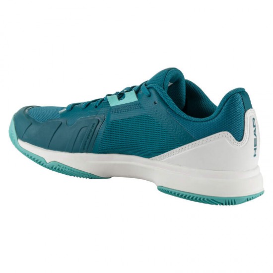 Zapatillas Head Sprint Team 3.5 Terre Battue Azul Pierre Blanco Mujer