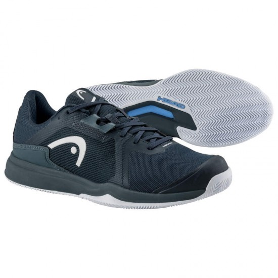 Chaussures Head Sprint Team 3.5 Clay Blueberry Blanc