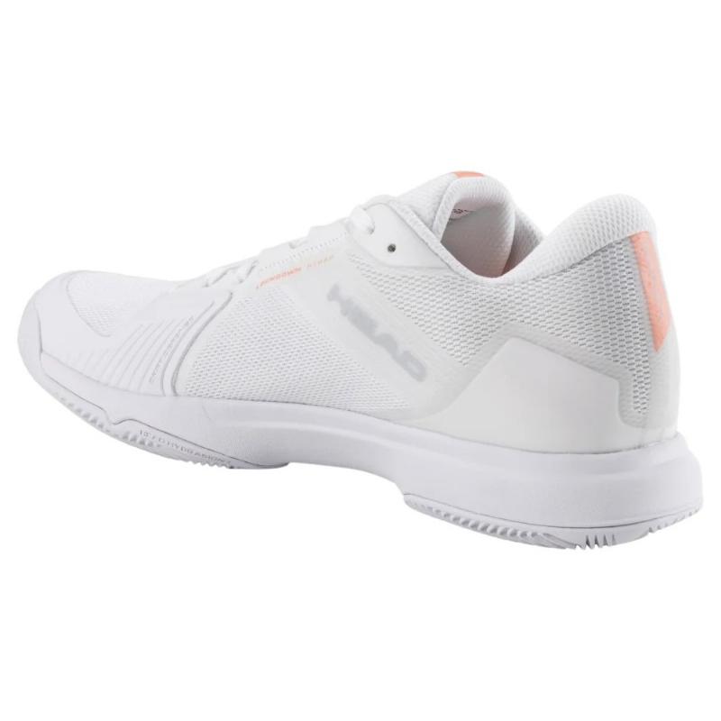 Zapatillas Head Sprint Team 4.0 Clay Blanco Coral Mujer