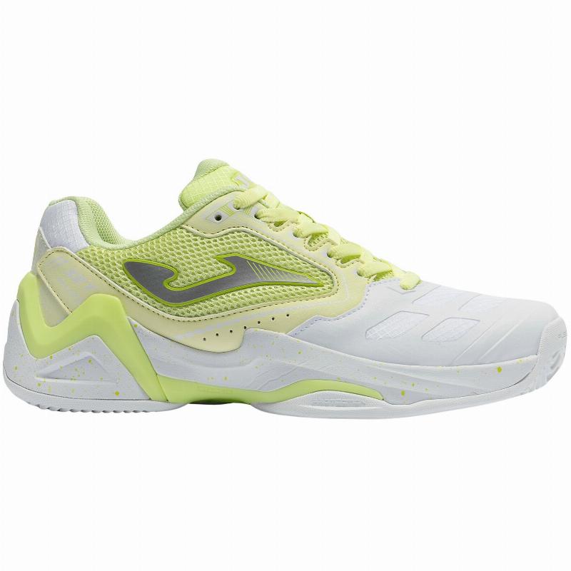 T?nis femininos Joma Set 2611 Branco Amarelo