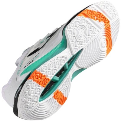 Tenis Joma Slam 2502 Branco Turquesa