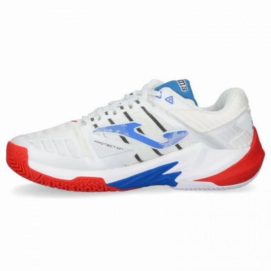 Joma WPT Open 2232 White Blue Red Sneakers