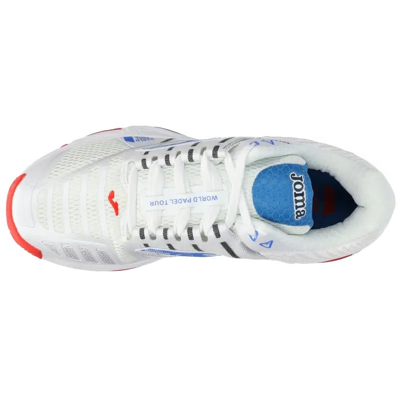 Joma WPT Open 2232 Branco Azul Vermelho T?nis