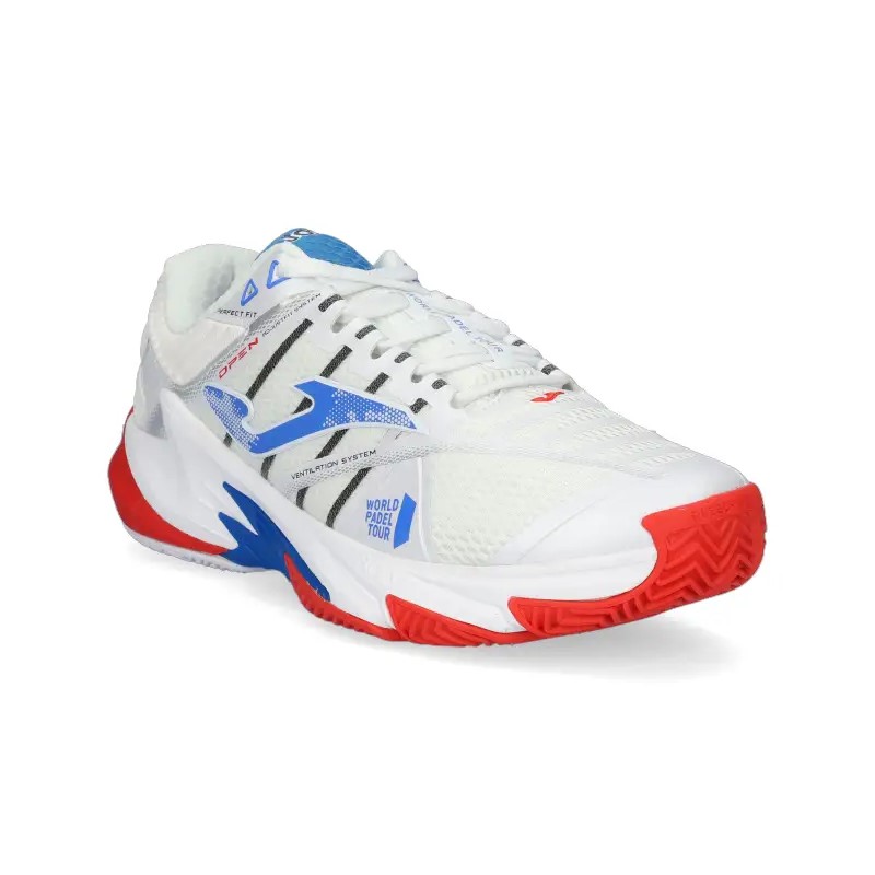 Joma WPT Open 2232 Branco Azul Vermelho T?nis