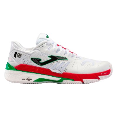 Zapatillas Joma WPT Slam 2202 Blanco Rojo