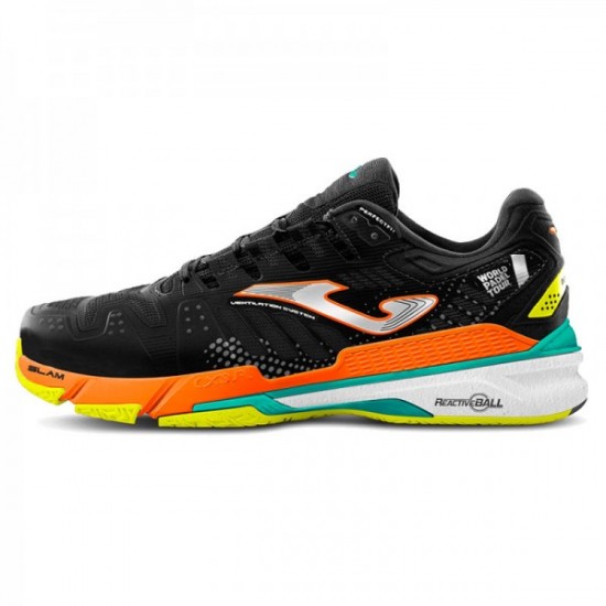 Joma WPT T.Slam 2201 Sneakers Clay Nero Arancio Fluor