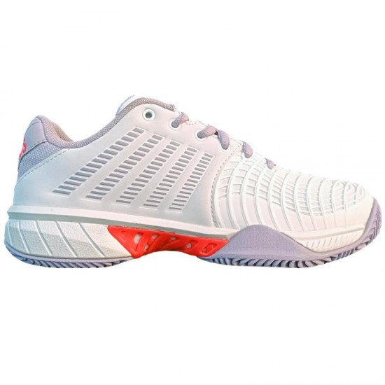 Tenis Feminino Kswiss Express Light 3 HB Clay Branco Roxo