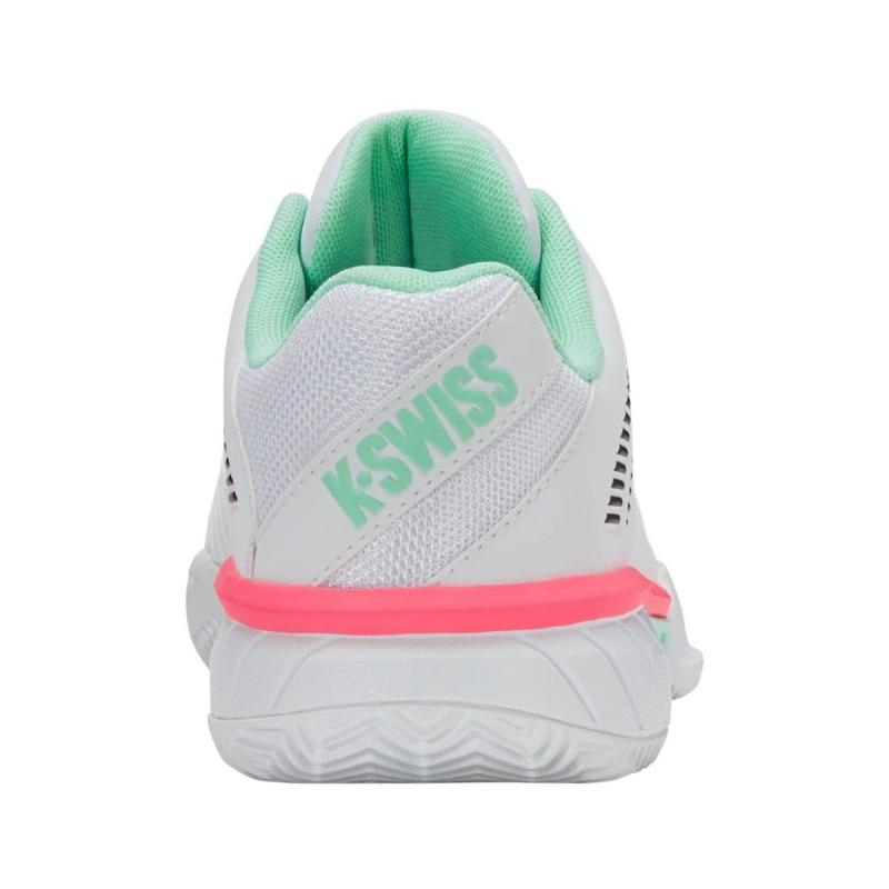 Zapatillas Kswiss Express Light 3 HB Clay Blanco Menta Rosa Mujer