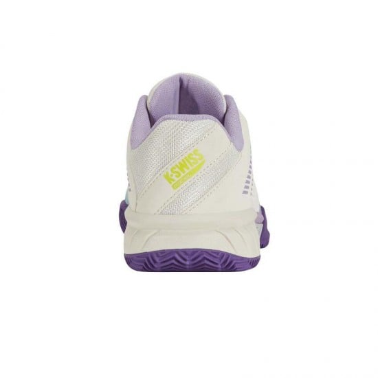 Tenis Kswiss Express Light 3 HB Padel Branco Roxo Feminino