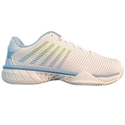 Kswiss Hypercourt Express 2 HB Clay Bianco Blu Verde Sneakers Donna